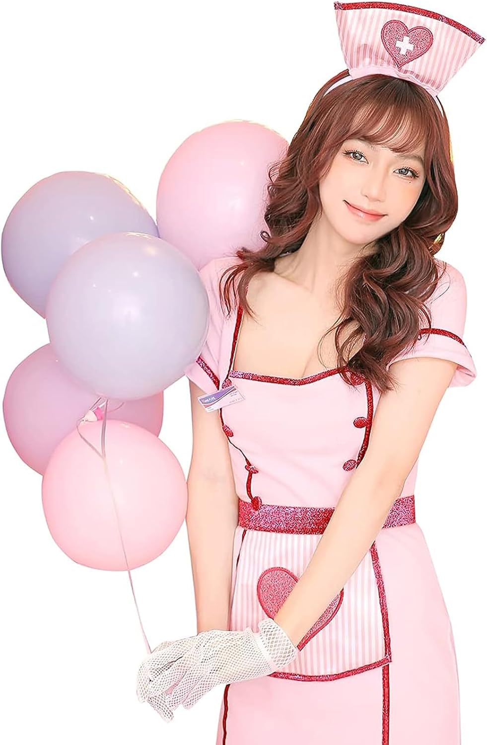 [Malymoon] ナース 看護師 nurse ケープ 看護婦 コスプレ衣装 ハロウィン コスプレ コスチューム…