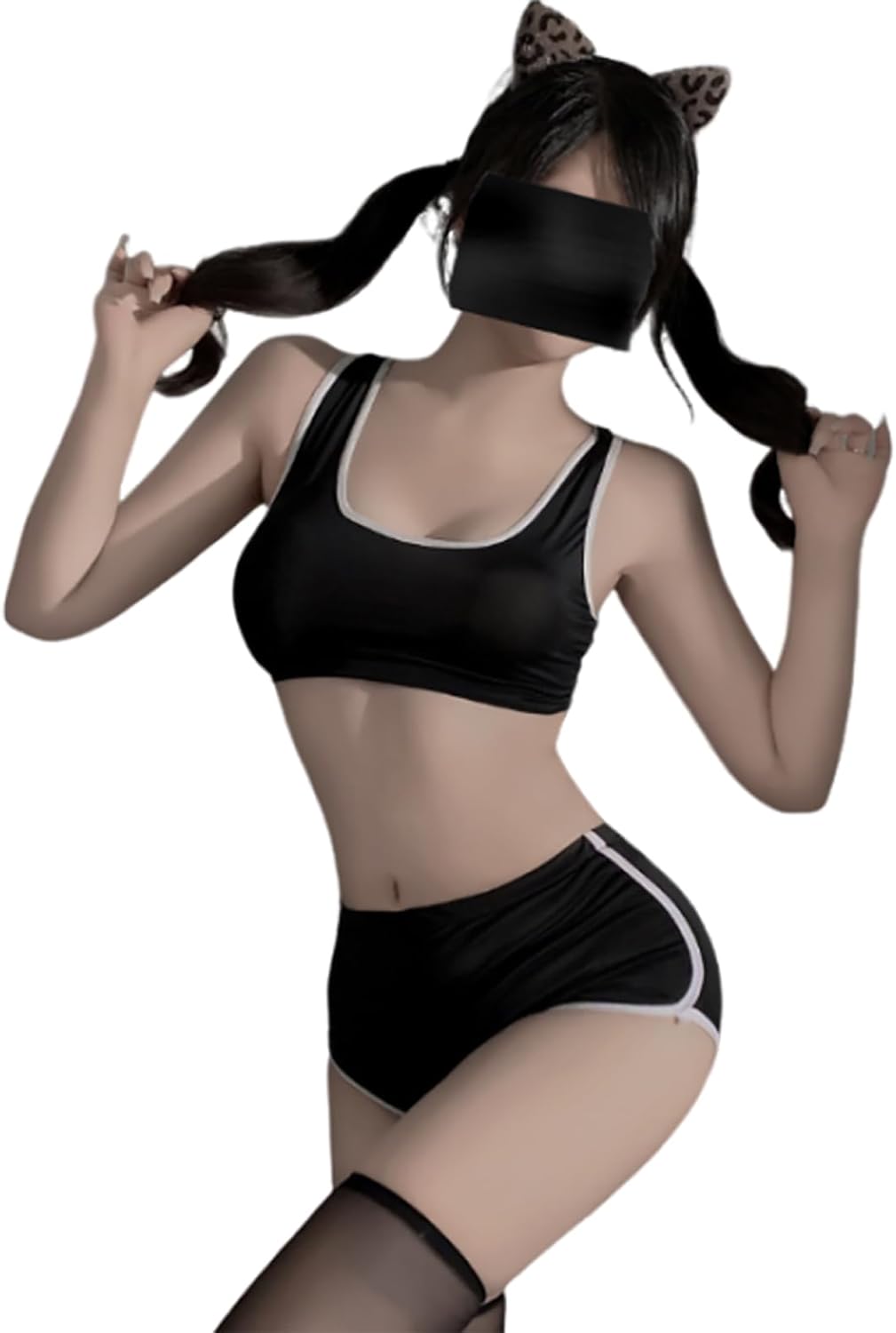 [LIKENNY] 体操服 体操着 セクシー スク水 スポーティ 可愛い 女子高生 制服 スクール水着 過激 ビキ…